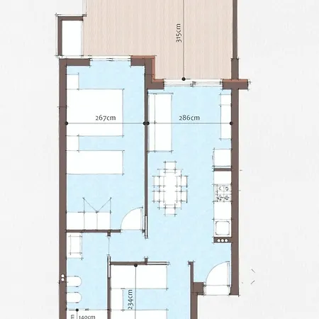 アパート Fuer 7 Personen Ca 45 Qm In Bibione, Adriakueste Italien Und Umgebung *